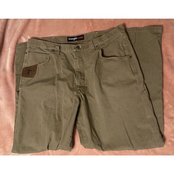 Wrangler Beige Riggs Workwear Pants 38x32 3W020BR - Picture 7 of 10